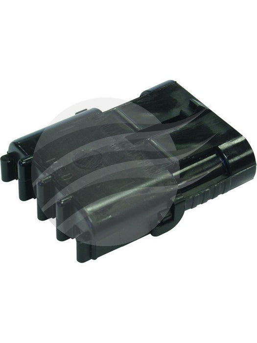 Delphi Pack 5 Connector Housing 4 Way Male Weatherpack Flat Wp-4S4 ECH0974 Wiring Connector Replacement Parts Delphi - Micks Gone Bush