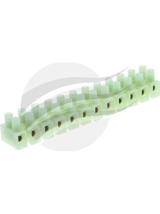Jaylec Cable Connector Strip 12 Pole 30Amp 4.8mm [ref Narva 56282BL] ECH1012 Battery Cables & Connectors Jaylec - Micks Gone Bush