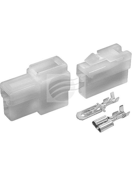 Jaylec Qc Connector Housing Kit 2 Pole [ref Narva 56272BL] Pack 1 ECH2250 Wiring Connector Replacement Parts Jaylec - Micks Gone Bush