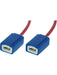 Jaylec Headlight Connector H1, H3 Prewired w/ 100mm Wire Pack 2 Socket ECH3151 Wire Connectors Jaylec - Micks Gone Bush