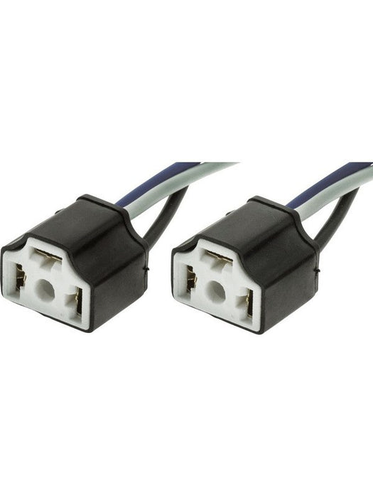 Jaylec Pack 2 Headlight Connector H4 Prewired With 100mm Wire Socket ECH3153 Wire Connectors Jaylec - Micks Gone Bush