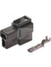 Jaylec Pack 10 Qc Connector Housing & Terminals Male 2 Way Black ECH3225B Wiring Connector Replacement Parts Jaylec - Micks Gone Bush