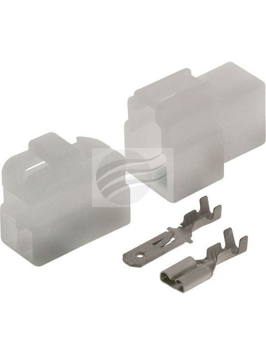 Jaylec QC Connector Housing 3 Pole [ref Narva 56273BL] Pack 1 ECH3250 Wiring Connector Replacement Parts Jaylec - Micks Gone Bush