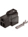 Jaylec Pack 10 Qc Connector Housing & Terminals Male 3 Way Black ECH3325B Wiring Connector Replacement Parts Jaylec - Micks Gone Bush