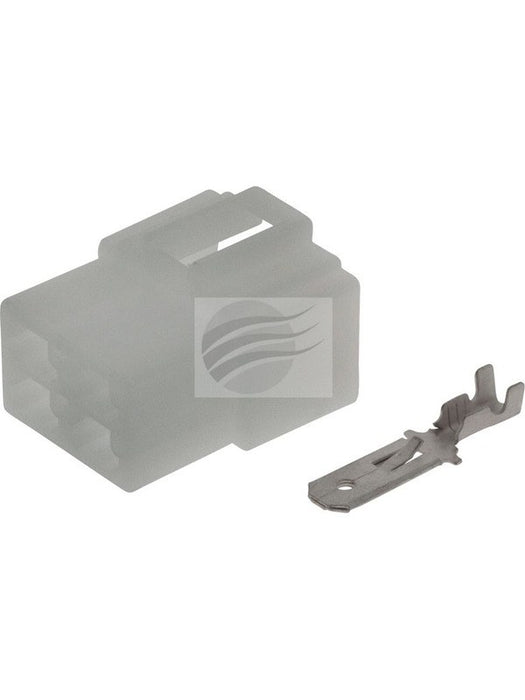 Jaylec QC Connector Housing Male 4 Way [ref Narva 56254] Pack 10 ECH3425 Wiring Connector Replacement Parts Jaylec - Micks Gone Bush