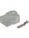 Jaylec QC Connector Housing Male 4 Way [ref Narva 56254] Pack 10 ECH3425 Wiring Connector Replacement Parts Jaylec - Micks Gone Bush