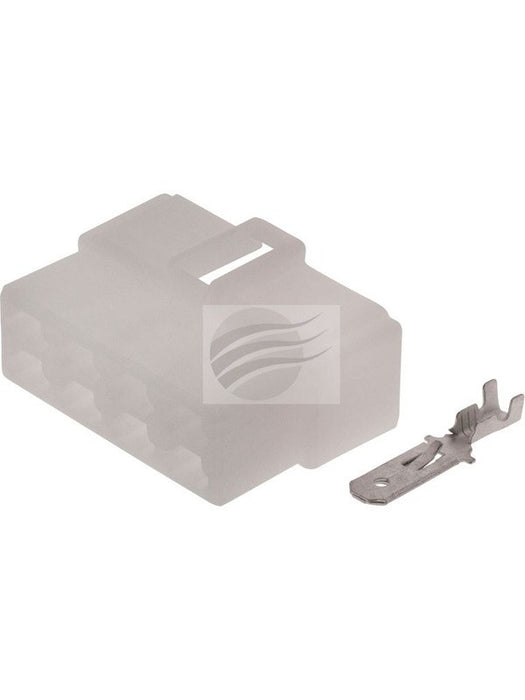Jaylec QC Connector Housing Male 8 Way [ref Narva 56258] Pack 10 ECH3825 Wiring Connector Replacement Parts Jaylec - Micks Gone Bush