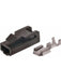 Jaylec Pack 10 Qc Connector Housing & Terminals Female 1 Way Black ECH4125B Wiring Connector Replacement Parts Jaylec - Micks Gone Bush