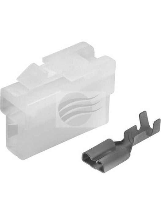 Jaylec QC Connector Housing Female 2 Way [ref Narva 56252] Pack 10 ECH4225 Wiring Connector Replacement Parts Jaylec - Micks Gone Bush