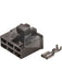 Jaylec Pack 10 Qc Connector Housing & Terminals Female 6 Way Black ECH4625B Wiring Connector Replacement Parts Jaylec - Micks Gone Bush