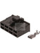 Jaylec Pack 10 Qc Connector Housing & Terminals Female 8 Way Black ECH4825B Wiring Connector Replacement Parts Jaylec - Micks Gone Bush