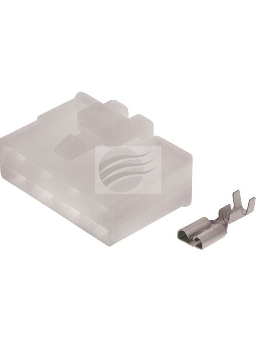 Jaylec QC Connector Housing Female 8 Way [ref Narva 56268] Pack 10 ECH4825 Wiring Connector Replacement Parts Jaylec - Micks Gone Bush