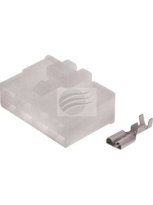 Jaylec QC Connector Housing Female 8 Way [ref Narva 56268] Pack 10 ECH4825 Wiring Connector Replacement Parts Jaylec - Micks Gone Bush