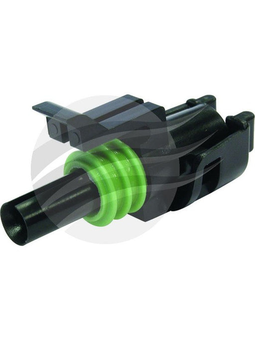 Delphi Pack 5 Connector Housing 1 Way Female Weatherpack# Wp-1P5 ECH5791 Wiring Connector Replacement Parts Delphi - Micks Gone Bush