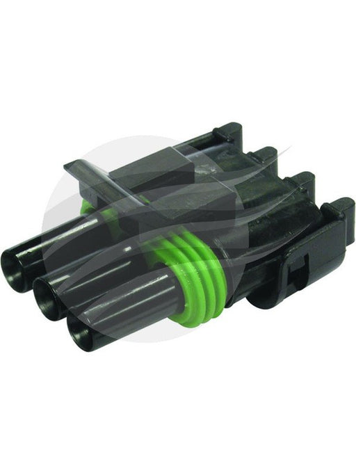 Delphi Pck 5 Connector Housing 3 Way Female Weatherpack Wp-3P5 12015793 ECH5793 Wiring Connector Replacement Parts Delphi - Micks Gone Bush