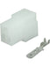 Jaylec Pack 10 Qc Connector Housing w/ Terminals Male 3 Way No Locking ECH6003 Wiring Connector Replacement Parts Jaylec - Micks Gone Bush