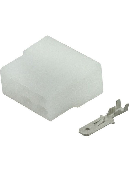 Jaylec Pack 10 Qc Connector Housing w/ Terminals Male 6 Way No Locking ECH6006 Wiring Connector Replacement Parts Jaylec - Micks Gone Bush