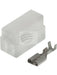 Jaylec Pck 10 Qc Connector Housing w/ Terminals Female 3 Way No Locking ECH6013 Wiring Connector Replacement Parts Jaylec - Micks Gone Bush