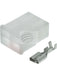 Jaylec Pck 10 Qc Connector Housing w/ Terminals Female 4 Way No Locking ECH6014 Wiring Connector Replacement Parts Jaylec - Micks Gone Bush