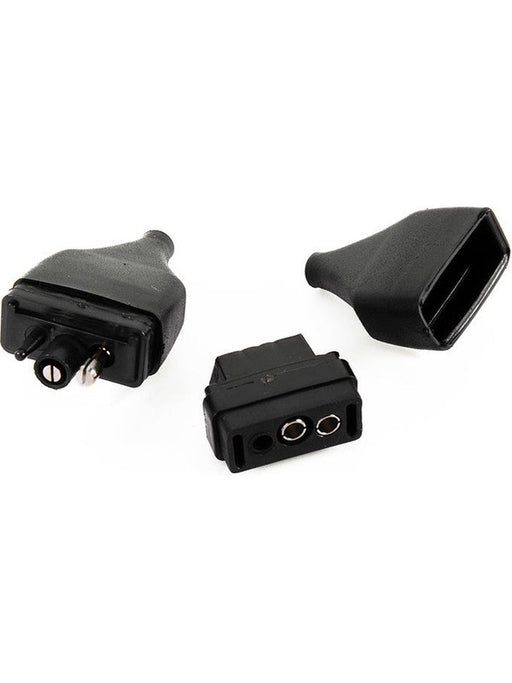 Britax Connector Flush Mnt 2 Pin 20A Flush Mnt Plug & Socket # B82-A ECH7782 Britax - Micks Gone Bush