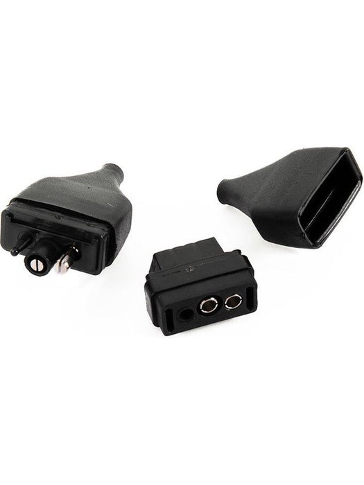 Britax Connector Flush Mnt 2 Pin 20A Flush Mnt Plug & Socket # B82-A ECH7782 Britax - Micks Gone Bush