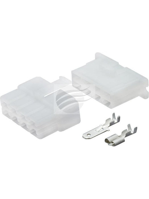 Jaylec QC Connector Housing Kit 8 Pole [ref Narva 56278BL] Pack 1 ECH8250 Wiring Connector Replacement Parts Jaylec - Micks Gone Bush