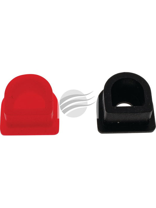 Jaylec Red & Black Cable Fixing Plug For 50Amp Connectors Pack of 2 ECH9067 Others Jaylec - Micks Gone Bush