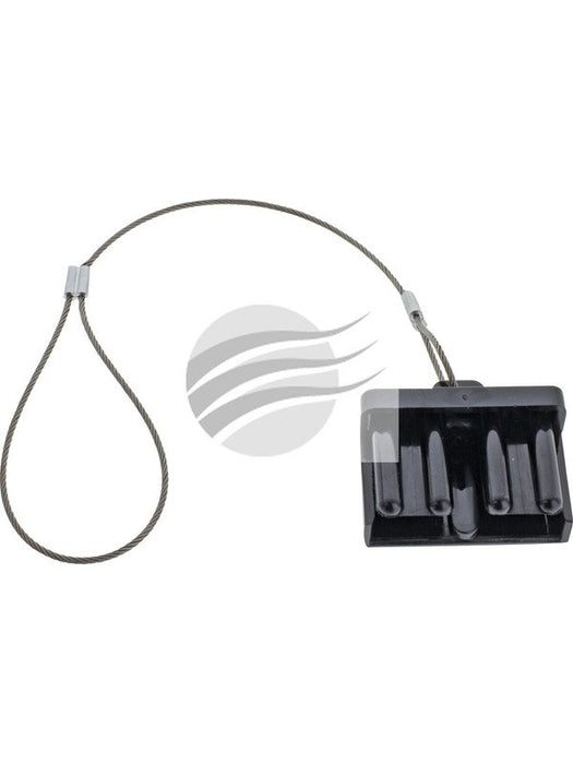 Jaylec Black Plastic Cover For 120Amp Connector w/ Cable Pack of 1 ECH9127 Wiring Connector Replacement Parts Jaylec - Micks Gone Bush