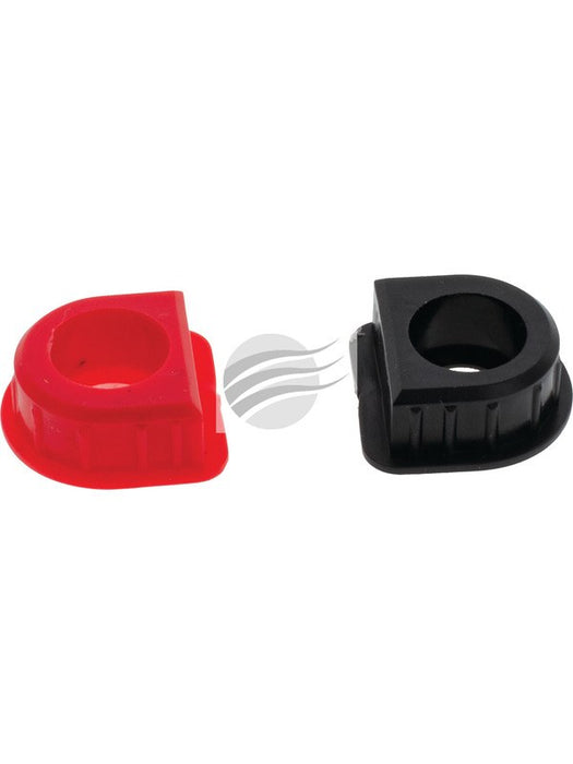 Jaylec Red & Black Cable Fixing Plug For 350Amp Connectors Pack of 2 ECH9360 Others Jaylec - Micks Gone Bush