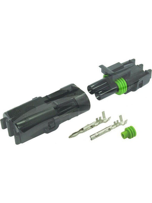 Delphi Connector Kit 2 Way [ref Narva 56472BL] ECH9702 Wire Connectors Delphi - Micks Gone Bush