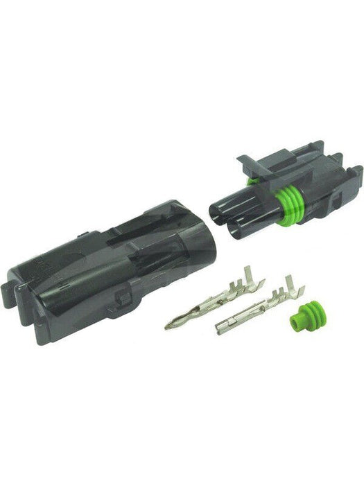 Delphi Connector Kit 2 Way [ref Narva 56472BL] ECH9702 Wire Connectors Delphi - Micks Gone Bush