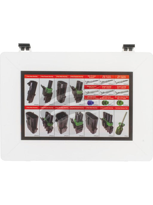 Jaylec 209Pce Weather Pack Connector Assortment Kit ECHK209 Weatherproof Connectors Jaylec - Micks Gone Bush
