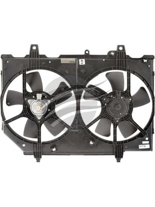 Jayair Fan Dual For Nissan X-Trail T30 2.5L Pet 10/01-9/07 1 X 2Pin & 1 EF1360 Jayair - Micks Gone Bush