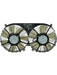 Jayair Fan Assembly Dual For Toyota Hiace KDH223R 3.0L Dsl 11/06-On EF2147 Jayair - Micks Gone Bush
