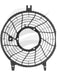 Denso Fan Shroud For Camry MCV20R V6 8/97-8/02 EF2160 Denso - Micks Gone Bush