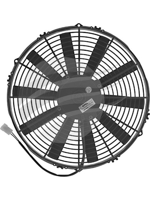 SPAL Automotive Fan 14" Straight 24V Pusher SPAL Automotive Airflow 2100M3/H 4.5Amps EF3550 Fans SPAL Automotive - Micks Gone Bush