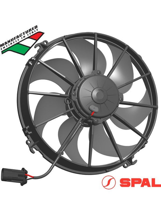 SPAL Automotive Fan 12" Skew 12V Pull SPAL Automotive Airflow 2560 M3/H 15.5 Amps EF3632 Fans SPAL Automotive - Micks Gone Bush