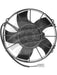 SPAL Automotive Fan 9" Skew Blade 24V Puller SPAL Automotive Airflow 1370 M3H 4.5 Amps EF3636 Fans SPAL Automotive - Micks Gone Bush