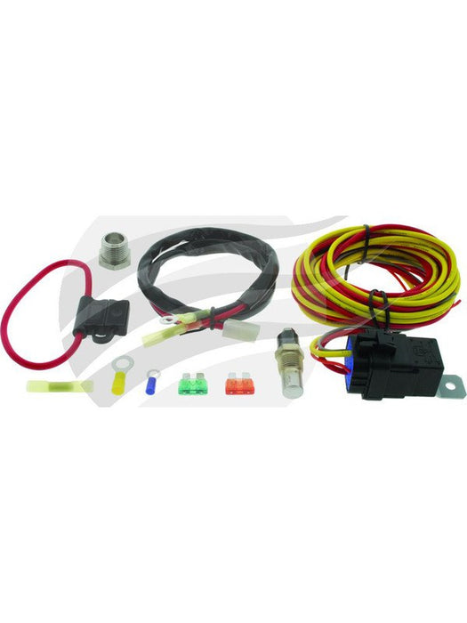 SPAL Automotive Temp Switch Fan Trigger 12V 90C On - 80C Off 44046 Npt Incs Relay EF3692 Fan Switches SPAL Automotive - Micks Gone Bush