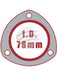 Aunger Exhaust Gasket 3" Collector Gasket Dsf EFG601RST-10 Aunger - Micks Gone Bush