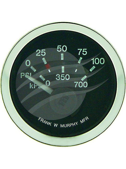 Murphy Elec Pressure Swichgauge 100Psi 12/24V 52mm Diam # Egs21P100 EG8084 MURPHY - Micks Gone Bush