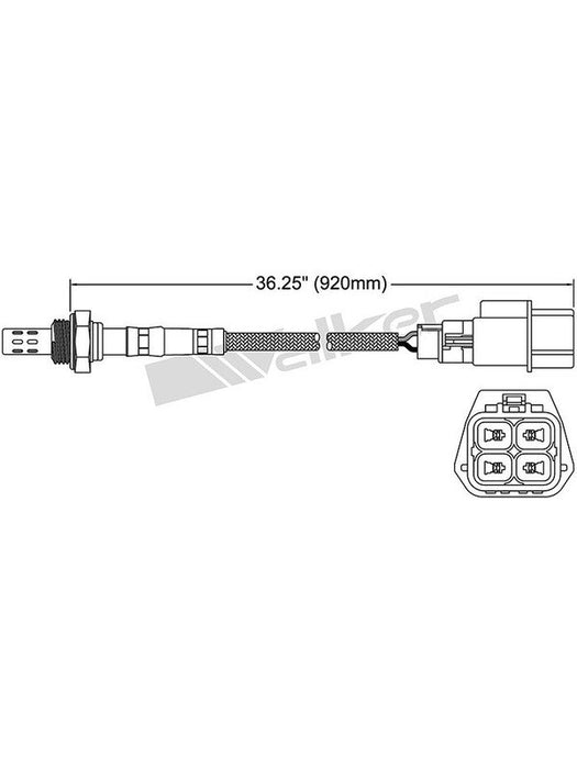 Jaylec For Nissan Oxy Sensor EGO-363 Oxygen Sensors Jaylec - Micks Gone Bush