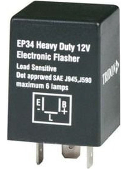Tridon Flasher Unit 12V 3Pin Outage [ref Narva 68238BL] Blister Pack EP34PAC Tridon - Micks Gone Bush