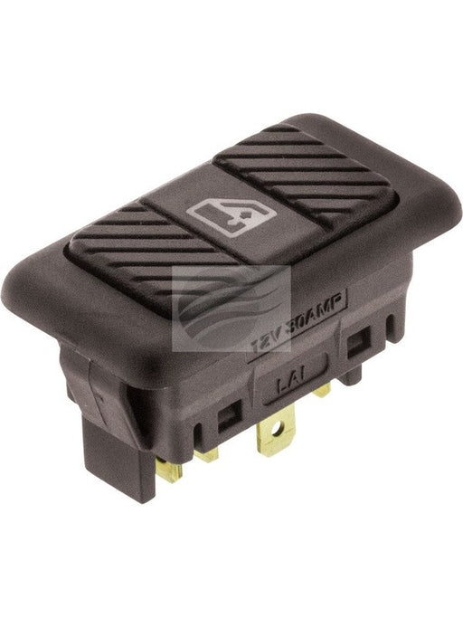 Electric Life Power Window Switch For Universal Single 6 Pin Green ESW0001 Switches & Controls Electric Life - Micks Gone Bush