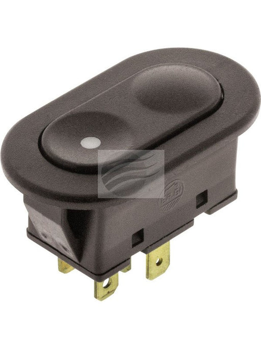 Electric Life Power Window Switch For Universal Single 6 Pin Orange ESW0003 Electric Life - Micks Gone Bush