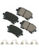 Akebono Brake Corporation Premium Ceramic Brake Pads Rear EUR1018A Akebono Brake Corporation - Micks Gone Bush
