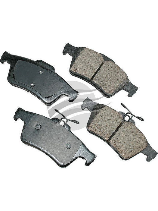 Akebono Euro Ultra-Premium Ceramic Rear Disc Brake Pad Set EUR1095 Akebono Brake Corporation - Micks Gone Bush