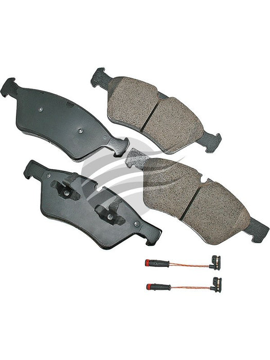Akebono Euro Ultra-Premium Ceramic Rear Disc Brake Pad Set EUR1123 Akebono Brake Corporation - Micks Gone Bush