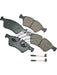 Akebono Euro Ultra-Premium Ceramic Rear Disc Brake Pad Set EUR1123 Akebono Brake Corporation - Micks Gone Bush
