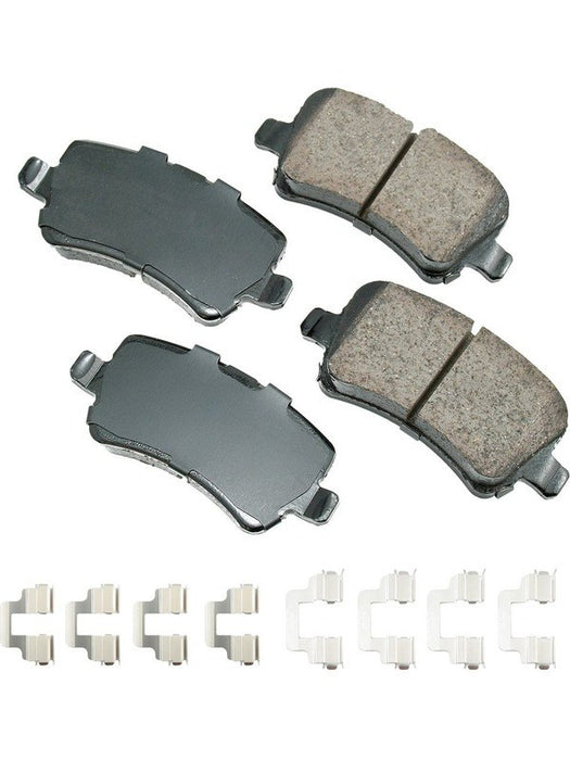 Akebono Brake Corporation Premium Ceramic Brake Pads Rear EUR1307A Akebono Brake Corporation - Micks Gone Bush